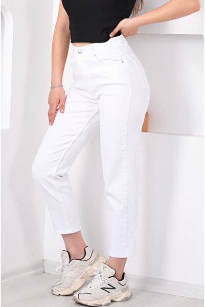 SHEVANE New Season//High Waist//Mom Jeans//Boyfriend//Women's Denim Pants