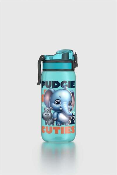 Renga Rybo-X Patterned 530 ml Children's Water Bottle 912164 Blue