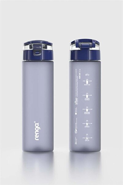 Renga Atlas 630 ml Matte Tritan Flask 912113 Blue