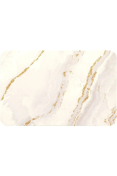 ACE سجادة دياتوميت عصرية (رخام، 39 × 60 سم)