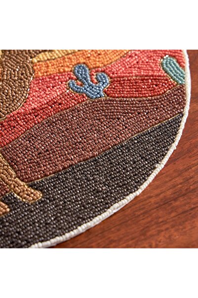 Generic Desert Elegance Simpson Beaded Placemat