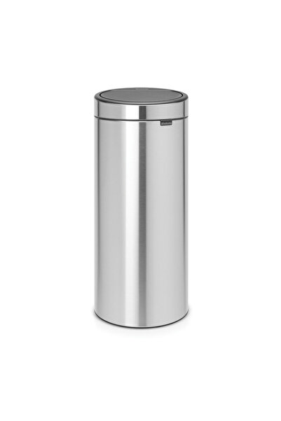 Brabantia Coș de gunoi Touch Bin New 650011, 30 l, închidere silențioasă și lină, oțel inoxidabil/mat