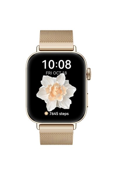 Huawei Smartwatch Watch Fit 3, Gold Body, Gold Milanese Strap