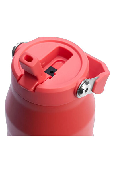 Stanley The Iceflow Flip Straw 2.0 Thermos Cup with Straw 1.06 Lt Hot Coral