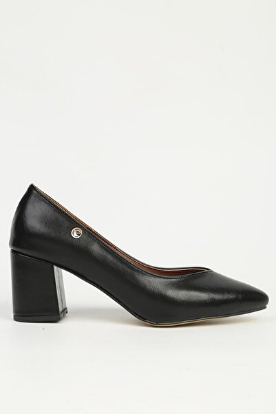 Pierre Cardin Siyah Topuklu Ayakkabı PC-54962