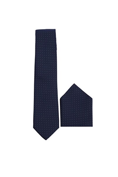 Tudors Patterned Classic Men's Tie with Pocket Handkerchief