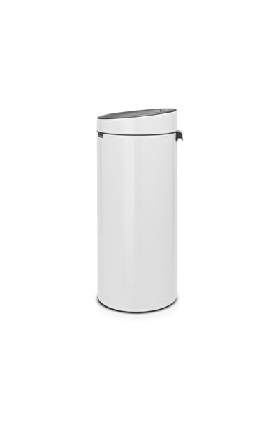 Brabantia Touch Bin New 649999, 30 l, Silent and soft closing, White
