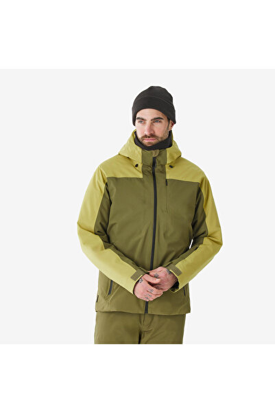 Decathlon Wedze Erkek Kayak/Snowboard Montu - Haki - 500