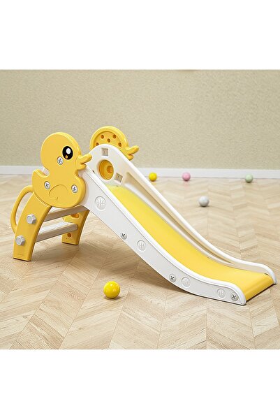 Nichiduta Garden Duck Yellow indoor/outdoor slide with rounded edges, Side protections, Lun