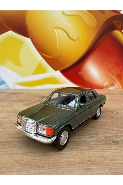 scntoys Mercedes Benz E-class 230e Klasik Koleksiyon Metal Araba 12cm Klasik Antika Yeşil Mercedes 230e