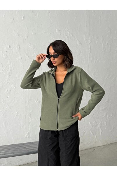 KAPHONE Women's Full Zip 3-Pocket Fleece Jacket