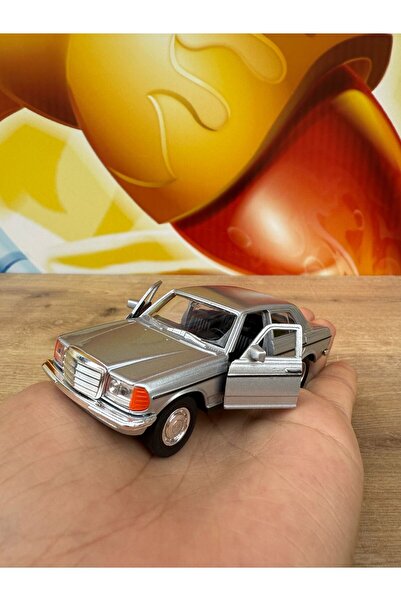scntoys Mercedes Benz E-class 230e Klasik Koleksiyon Metal Araba 12cm Klasik Antika Gri Mercedes 230E Araba