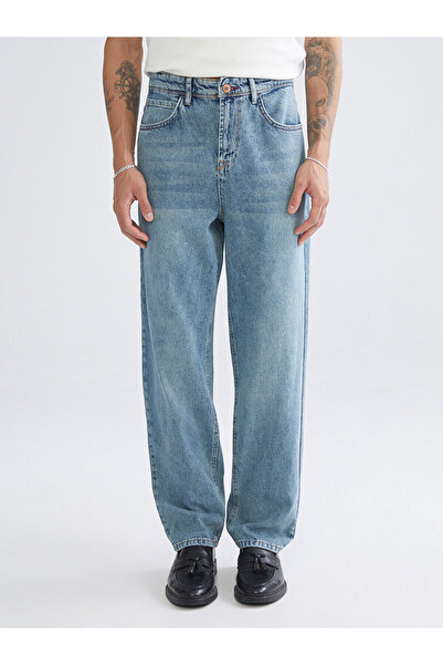 LC Waikiki LCW Jeans Indigo Baggy Fit Erkek Jean Pantolon