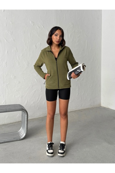 KAPHONE Women's Full Zip 3-Pocket Fleece Jacket