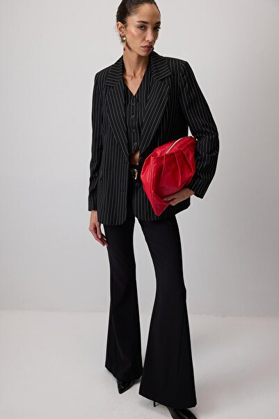 Touché Privé Striped Vest Jacket Set