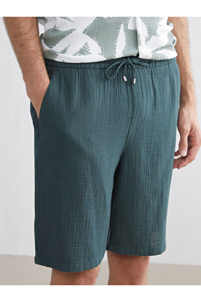 LC Waikiki Lcw Vision Standard Fit Muslin Men's Shorts