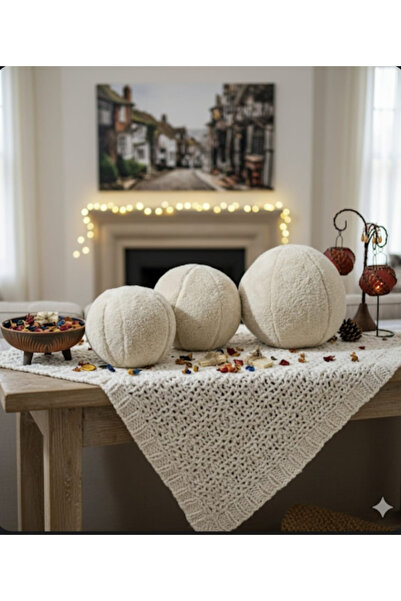 oiphome Набір декоративних подушок бежевого кольору, 3 шт. (30 x 30 см/25 x 2...