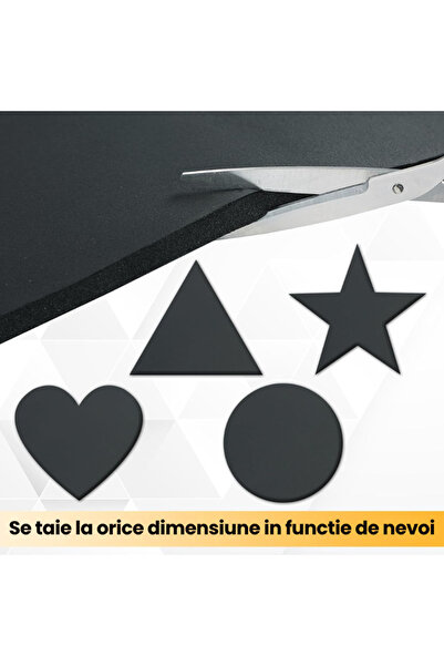 Zippi Material Insonorizant Auto, Izolare Fonica, Universal, Neopren si Spuma de Cauciuc, 100 x 50 x 10