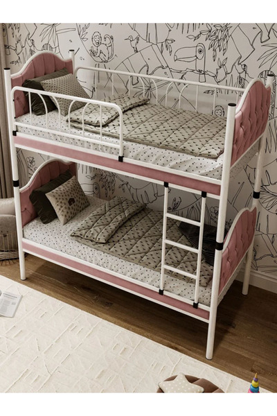 Avensis Argimo Melis Genç Çocuk Odası Metal Ranza ve Karyola 90 x 190 cm