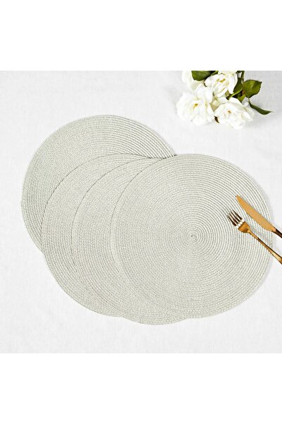 Generic Amara Round 4-Piece Placemat Set - 38 cm