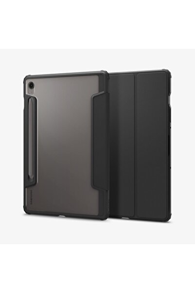 Spigen Galaxy Tab S10 Fe / Tab S9 Slim Case Ultra Hybrid Pro Protection Black Transparent Cover - Acs09498