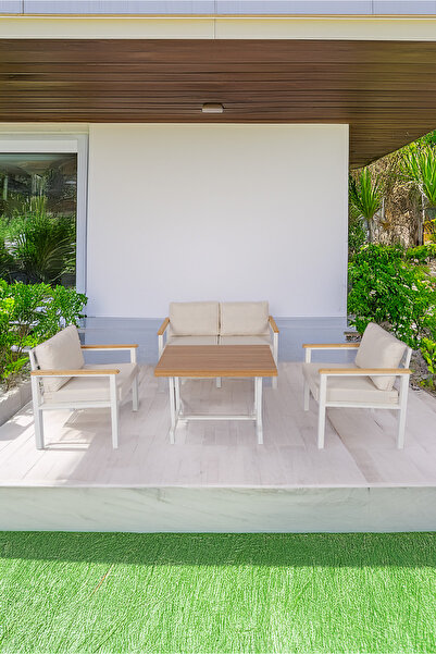 neokas Metal Balkon Oturma Grubu, Bahçe Takımı, Kafe Koltuğu, Bekleme Alanı K...