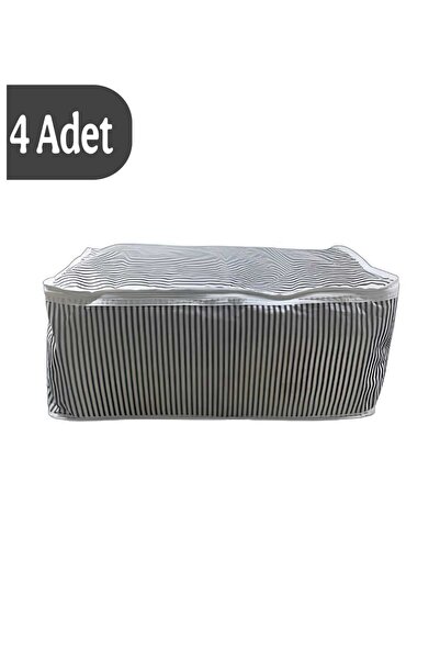 Sarar 4 Adet Çizgili Bazaaltı Yastık Hurcu