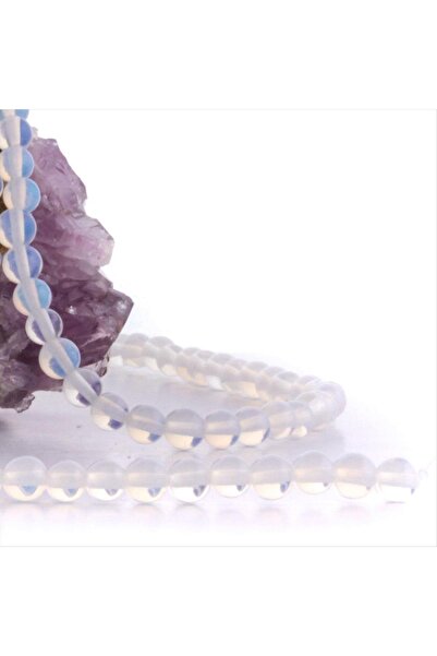 TakÇalıştır حجر الأوبال (حجر القمر) TKÇBJ مقاس 6 مم TKÇBJ