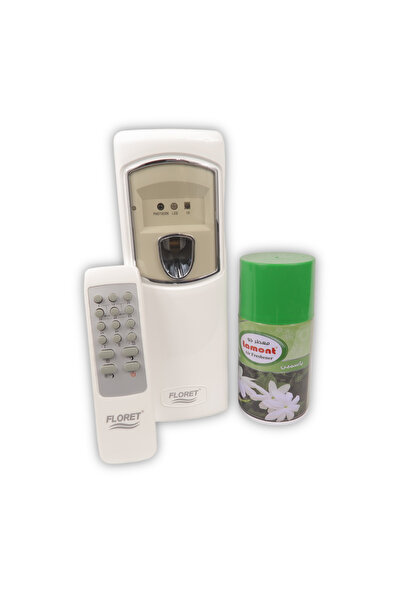 Floret جهاز معطر جو مع بخاخ معطر (ياسمين, جهاز مع ريموت)