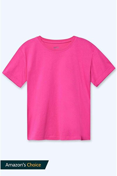 Brix Γυναικείο κοντομάνικο άνετο μπλουζάκι από 100% βαμβάκι 3507 Χρώμα σομόν