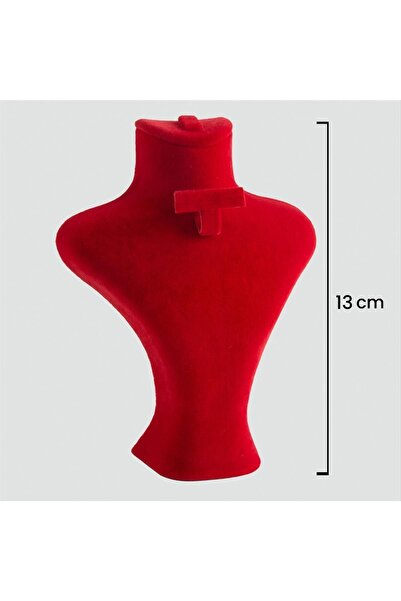 Genel Markalar ALLZEY 13 cm Takım Manken Anfora Kumaş-Kırmızı