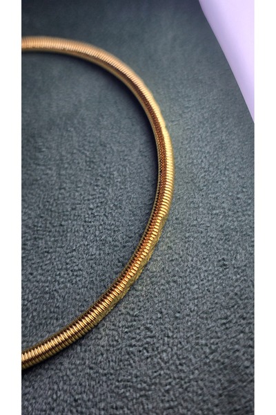 Zeyem Jewelry Boutiquee Altın Renk 22 Ayar Kaplama Baklava Desenli Ajda Bilezik – Sizin Şıklığınız