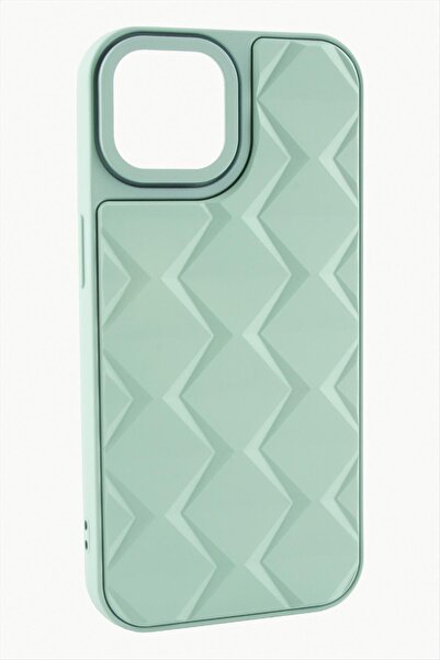 OSENSE حافظة آيفون 15 بريزم الفاخرة ليزا