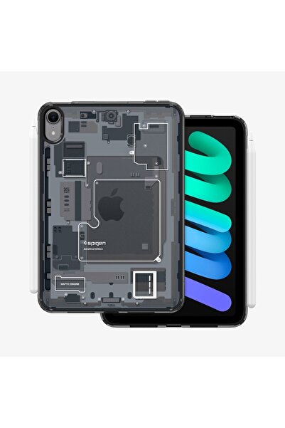 Spigen حافظة آيباد ميني 7 (2024) / ميني 6 (2021) غطاء تصميم ألترا هايبرد زيرو ون