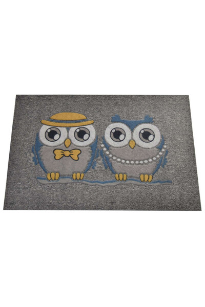 Chilai Home 877CHL1026 Entrance Door Mat, 40x60 cm, PVC, Gray
