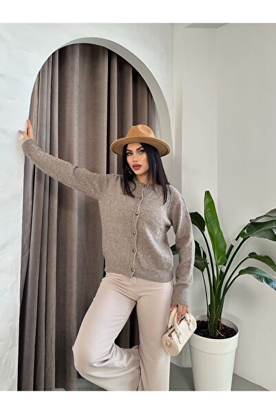DİMA FASHİON ÖNÜ DÜĞMELİ TRİKO HIRKA