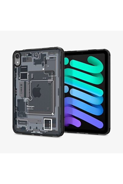 Spigen حافظة آيباد ميني 7 (2024) / ميني 6 (2021) غطاء تصميم ألترا هايبرد زيرو ون
