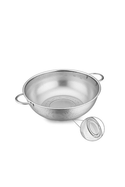 Bisbell Stainless Steel Strainer Basket 25.5CM – Durable Kitchen Colander,Foo...