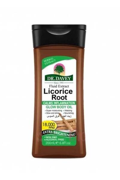 Dr. Davey دكتور ديفي زيت للجسم مستخلص جذور عرق السوس - 200 مل