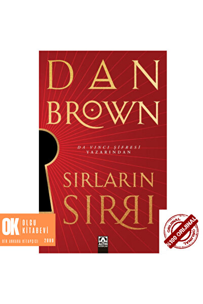 Altın Kitaplar Sırların Sırrı - Dan Brown (ORJİNALKİTAP-ÜCRETSİZ KARGO)