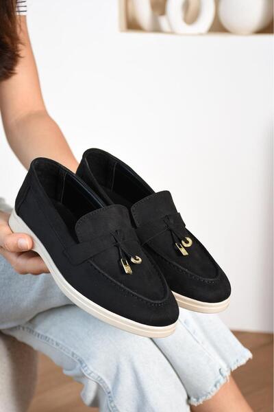 misio shoes Lb Daily Wear Women's Loafer Suet Shoes