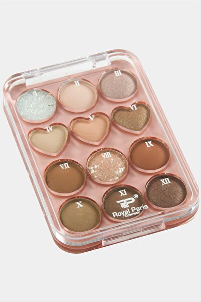 TakÇalıştır Royal Paris Heart 12-Piece Eyeshadow Set