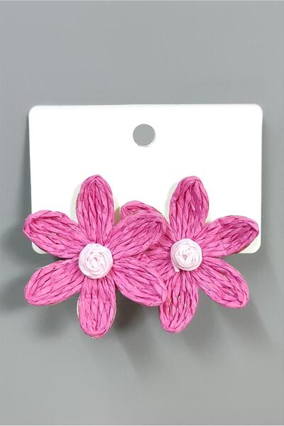 Ronanna Papatya Zr Model Earrings