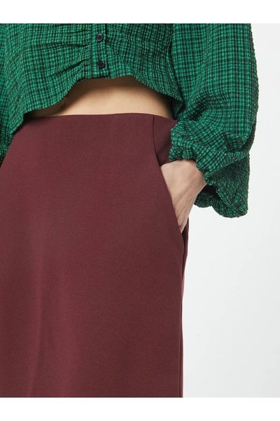 About You Sana burgundy mini skirt