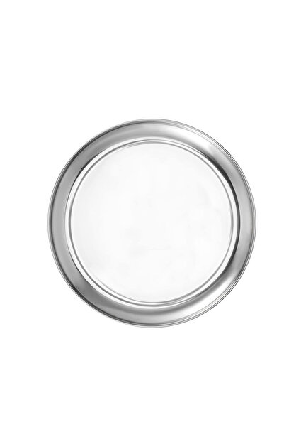 Bisbell Stainless Steel Round Plate 21CM – 4PCS Set | Durable Dinner Plates,Serving Plates (Size 9),BB2020S