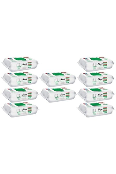 Sleepy Set 10 x Șervețele umede ușor de curățat, multi-suprafețe, 100 buc. su...