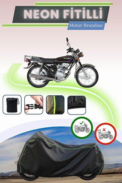 Cemku Cool غطاء محرك متوافق مع نيون فيتيلي كانوني بريتون 125 باللون الأسود