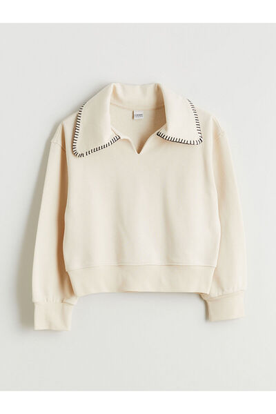 LC Waikiki Φούτερ για κορίτσια με λαιμόκοψη πόλο Vision New Season