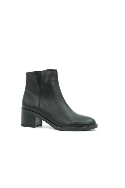 Tuna Genuine Leather Rubber Sole Zippered Women's Boots - B265969