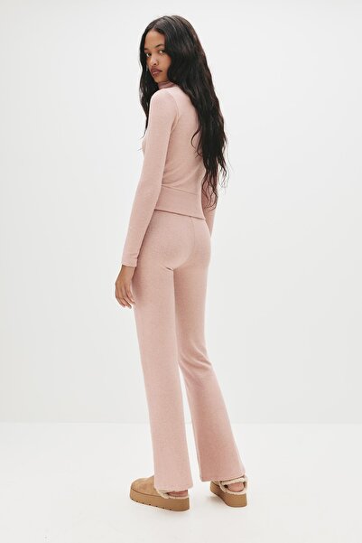 Pull & Bear Soft touch zip-up cardigan